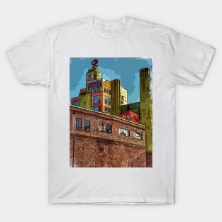 Rainier Beer building in Seattle Washington USa T-Shirt